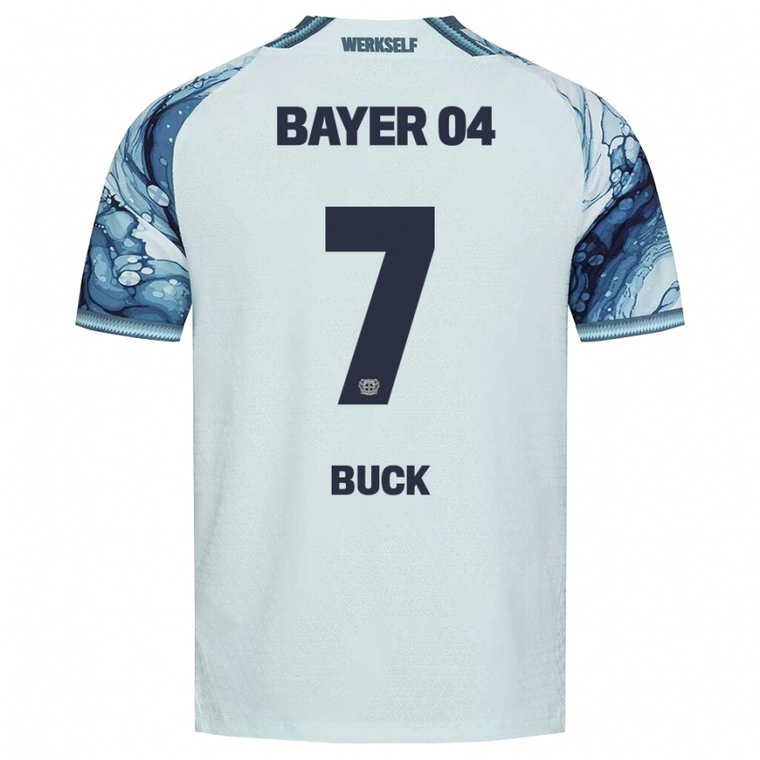 נשים Dustin Buck #7 שחור ירוק כהה הרחק ג'רזי 2026/27 חולצה קצרה