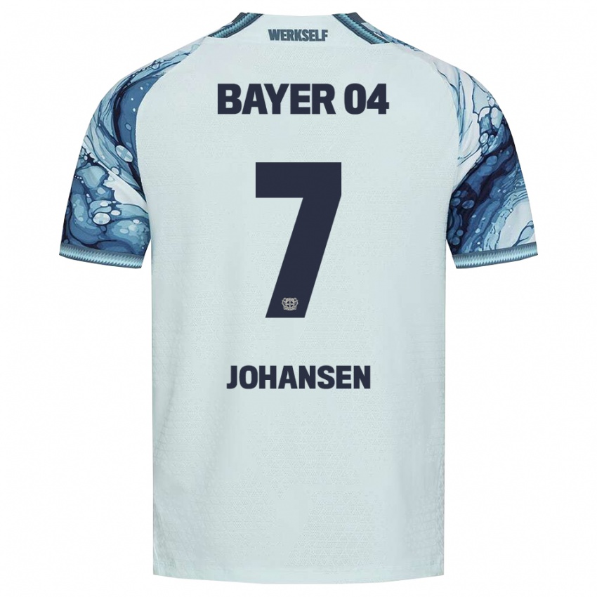 נשים Cecilie Johansen #7 שחור ירוק כהה הרחק ג'רזי 2026/27 חולצה קצרה