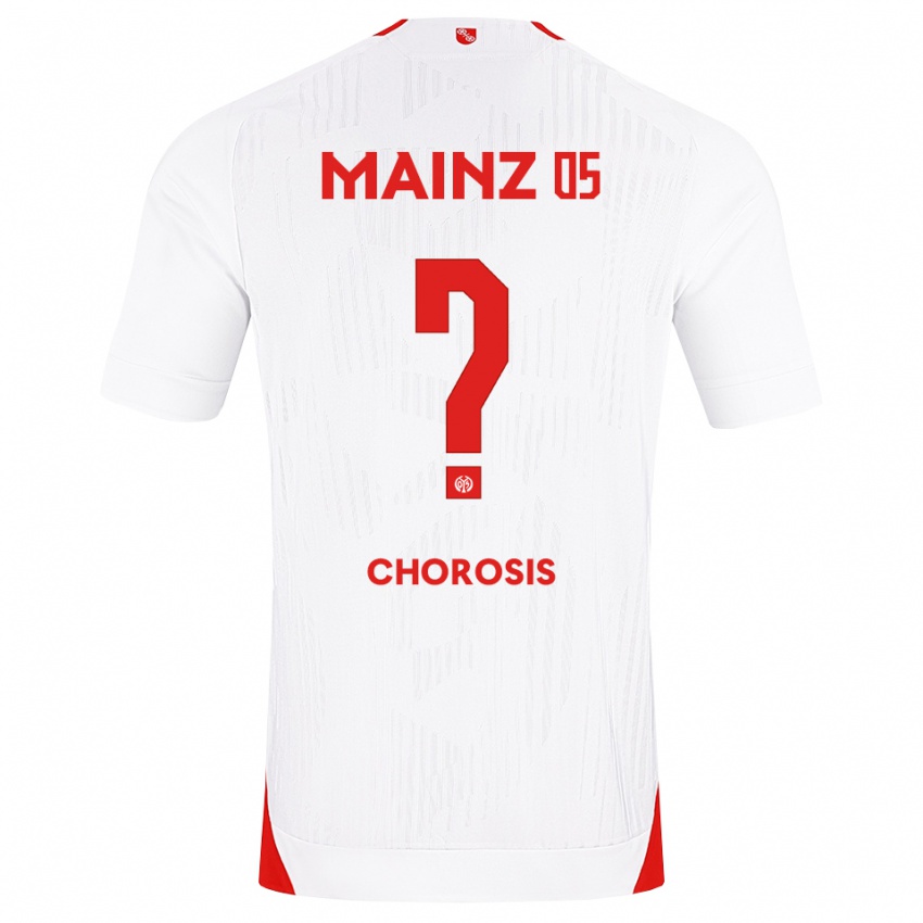 נשים Dimitrios Chorosis #0 לבן אדום צהוב הרחק ג'רזי 2026/27 חולצה קצרה