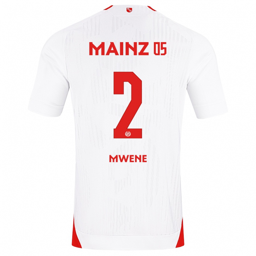 נשים פיליפ מוונה #2 לבן אדום צהוב הרחק ג'רזי 2026/27 חולצה קצרה