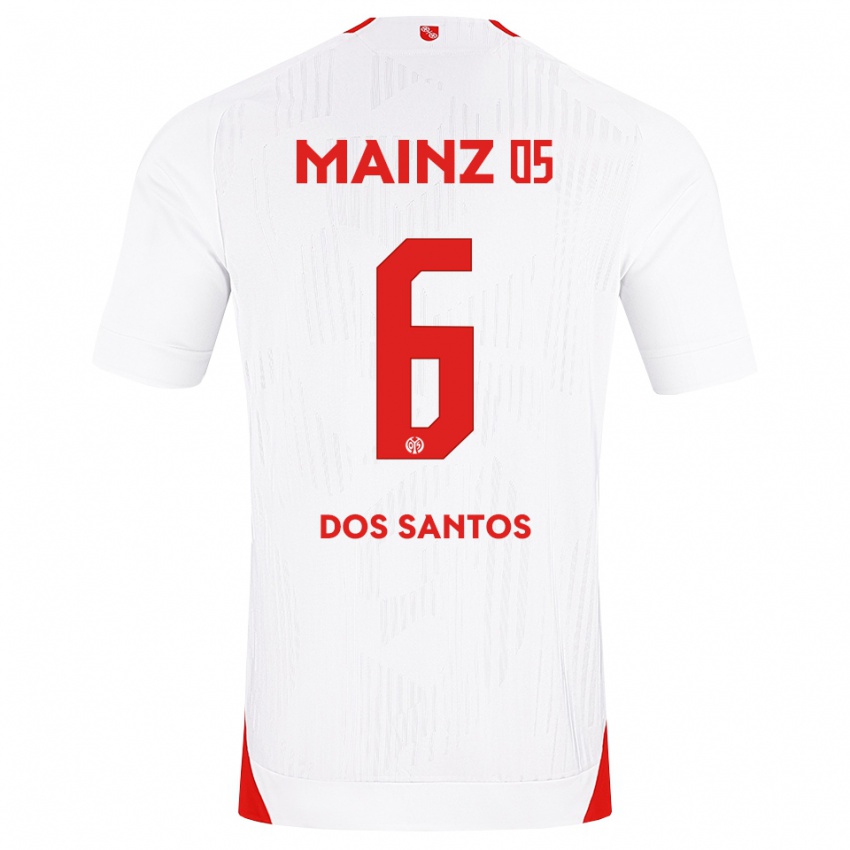 נשים Alexandre Tavares Dos Santos #6 לבן אדום צהוב הרחק ג'רזי 2026/27 חולצה קצרה