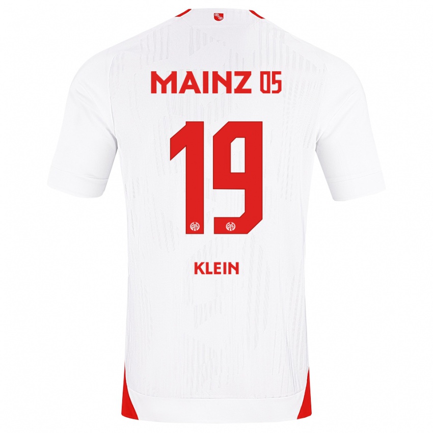 נשים Yannis Klein #19 לבן אדום צהוב הרחק ג'רזי 2026/27 חולצה קצרה