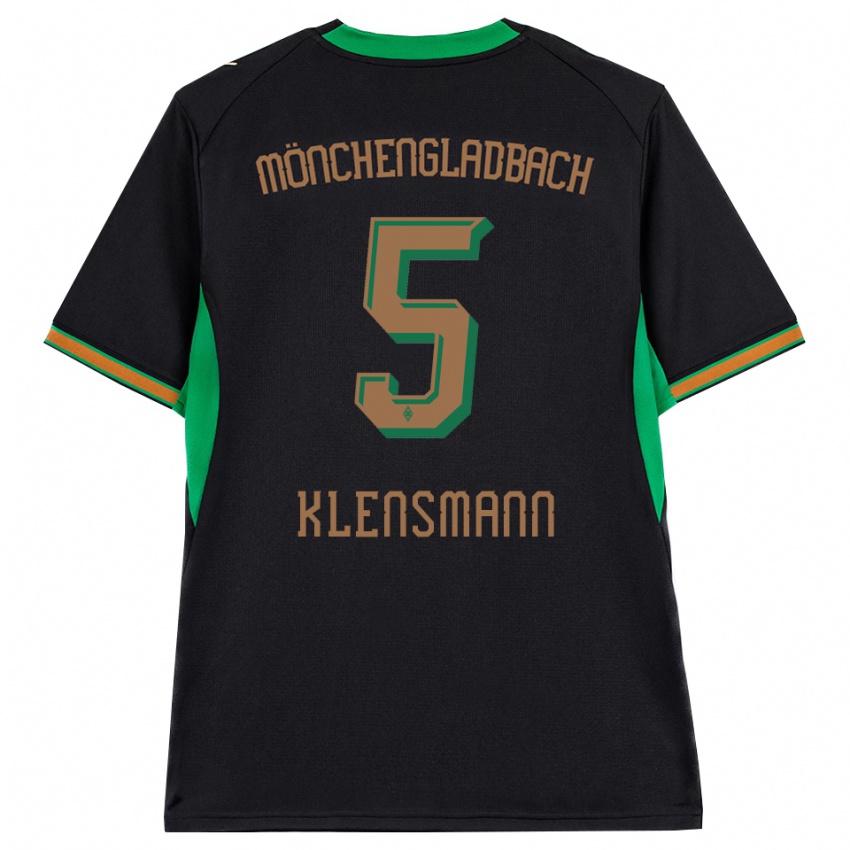 נשים Paula Klensmann #5 שחור כתום ירוק חום הרחק ג'רזי 2026/27 חולצה קצרה