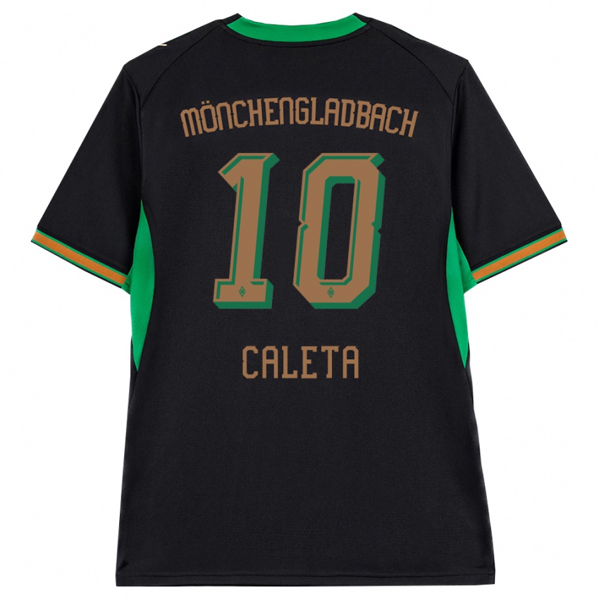 נשים Ivan Caleta #10 שחור כתום ירוק חום הרחק ג'רזי 2026/27 חולצה קצרה