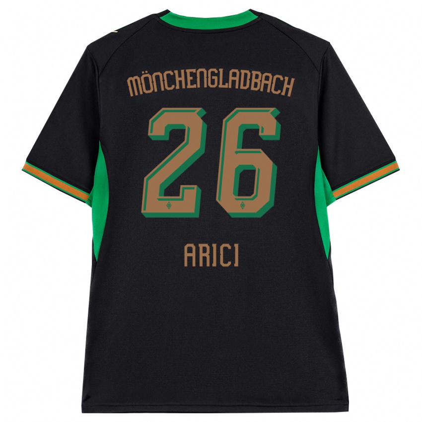 נשים Maresa Arici #26 שחור כתום ירוק חום הרחק ג'רזי 2026/27 חולצה קצרה