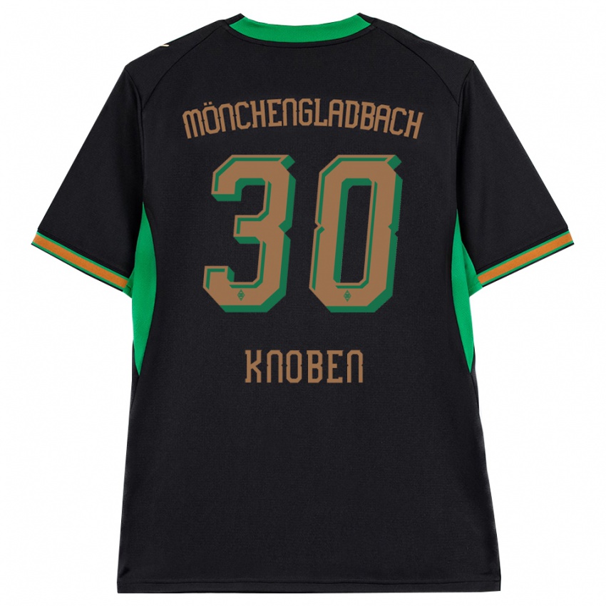 נשים Florian Knoben #30 שחור כתום ירוק חום הרחק ג'רזי 2026/27 חולצה קצרה