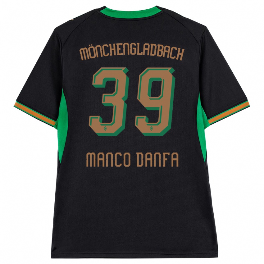 נשים Iaia Manco Danfa #39 שחור כתום ירוק חום הרחק ג'רזי 2026/27 חולצה קצרה