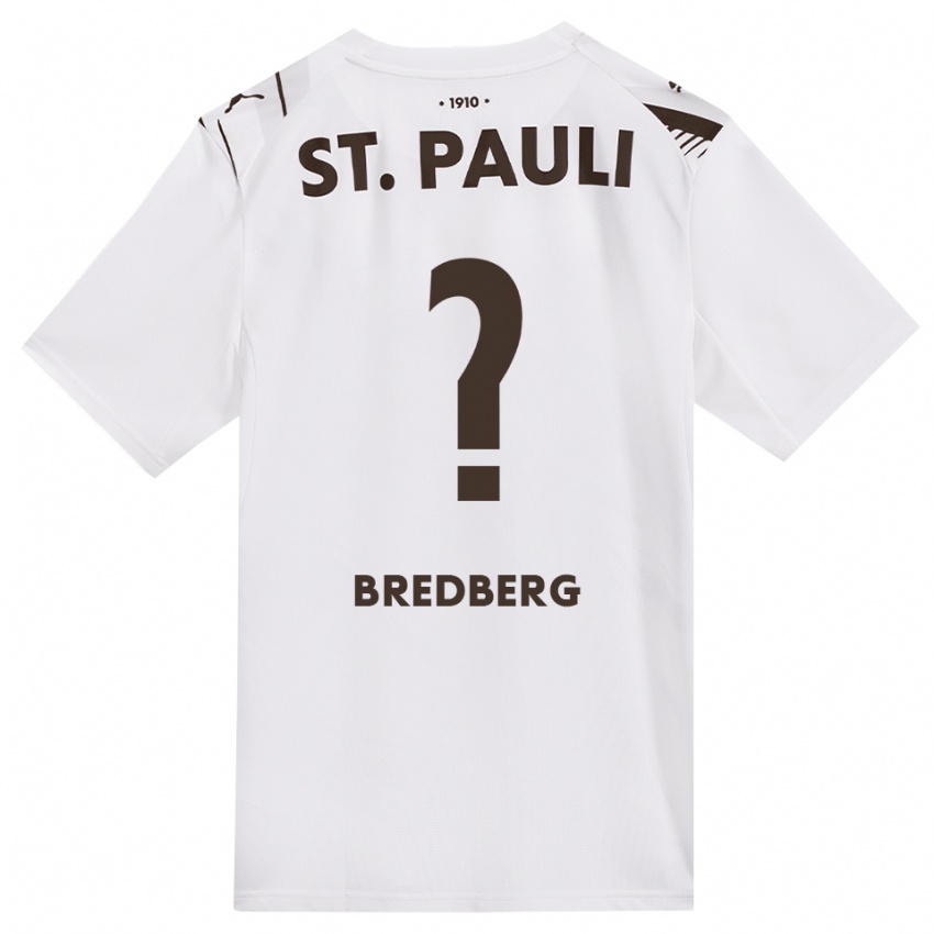 נשים Janne Bredberg #0 קפה לבן אדום הרחק ג'רזי 2026/27 חולצה קצרה