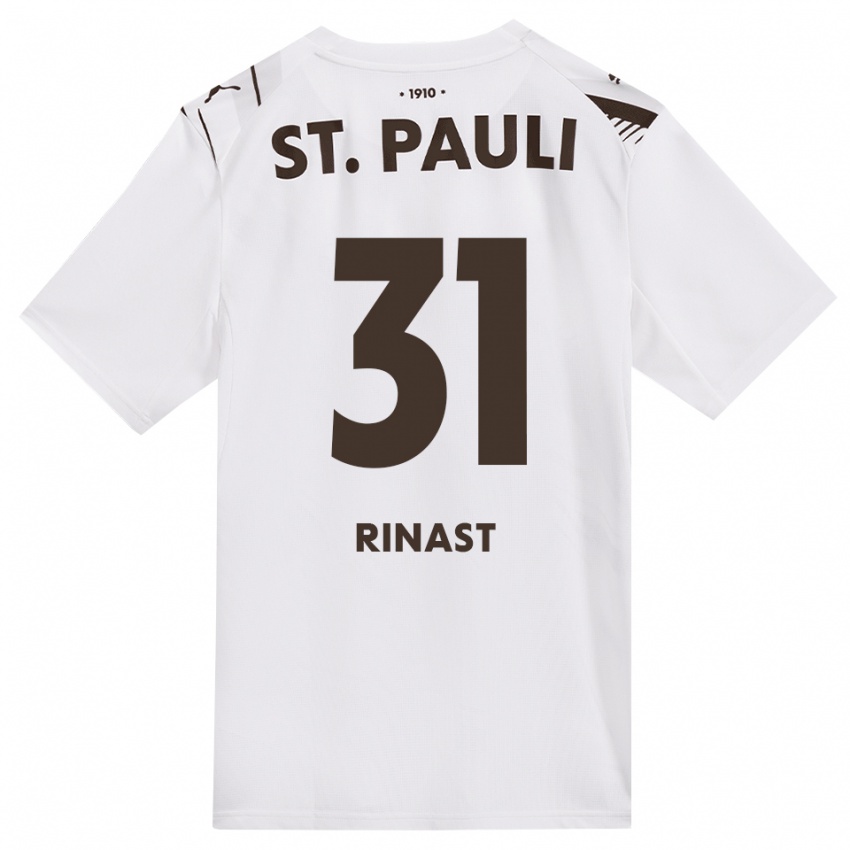 נשים Rachel Rinast #31 קפה לבן אדום הרחק ג'רזי 2026/27 חולצה קצרה