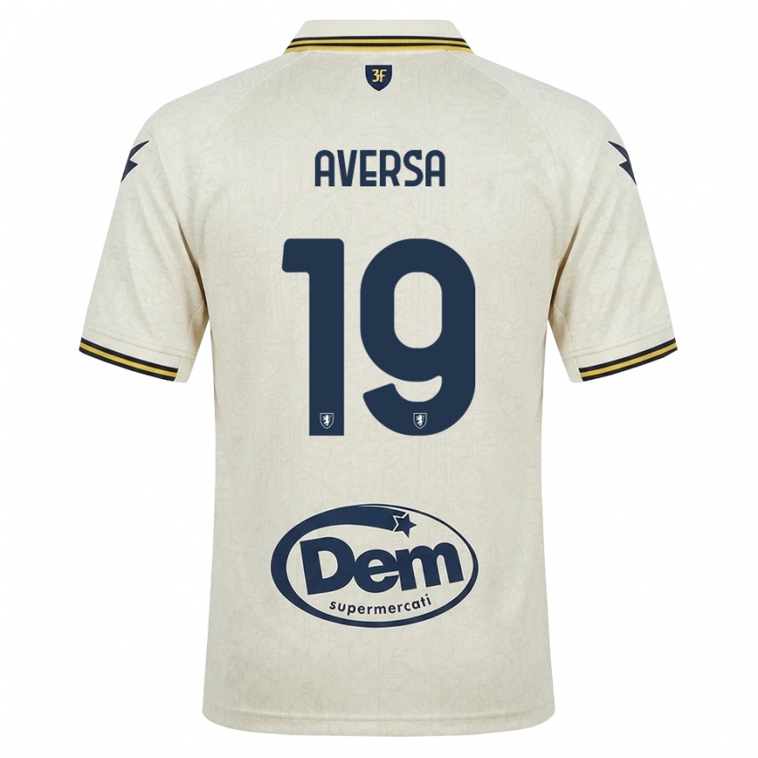 נשים Gabriel Aversa #19 תחרה ישנה צהוב שחור הרחק ג'רזי 2026/27 חולצה קצרה