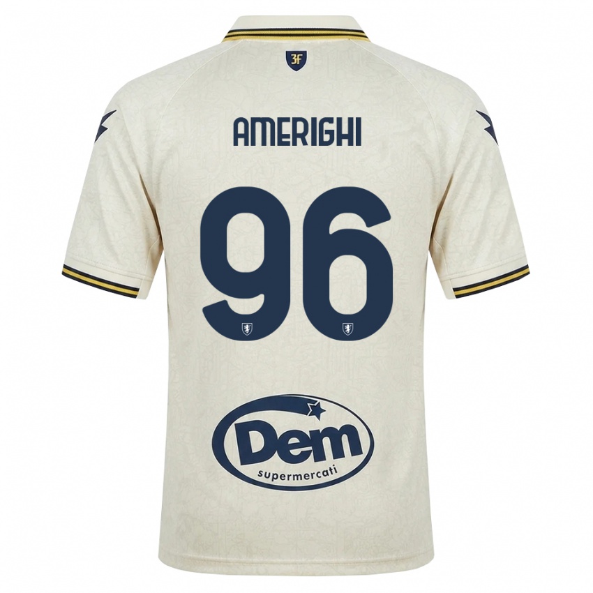 נשים Igor Amerighi #96 תחרה ישנה צהוב שחור הרחק ג'רזי 2026/27 חולצה קצרה