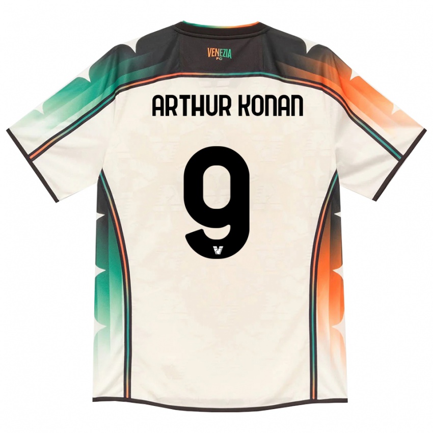 נשים Demoye Arthur Konan #9 תחרה ישנה כתום ירוק הרחק ג'רזי 2026/27 חולצה קצרה
