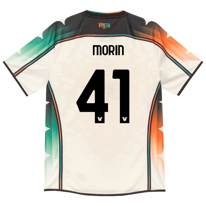 נשים Elena Morin #41 תחרה ישנה כתום ירוק הרחק ג'רזי 2026/27 חולצה קצרה