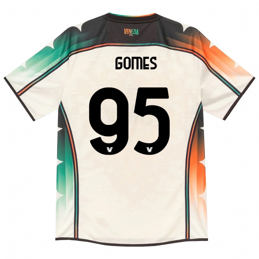 נשים Ale Gomes #95 תחרה ישנה כתום ירוק הרחק ג'רזי 2026/27 חולצה קצרה