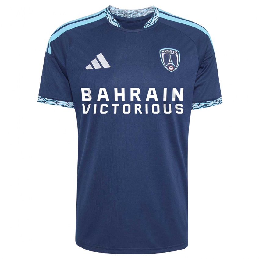 גברים Aboubakar Diaby #8 כחול פלדה לבן ג'רזי ביתית 2026/27 חולצה קצרה גברים Aboubakar Diaby #8 כחול פלדה לבן ג'רזי ביתית 2026/27 חולצה קצרה