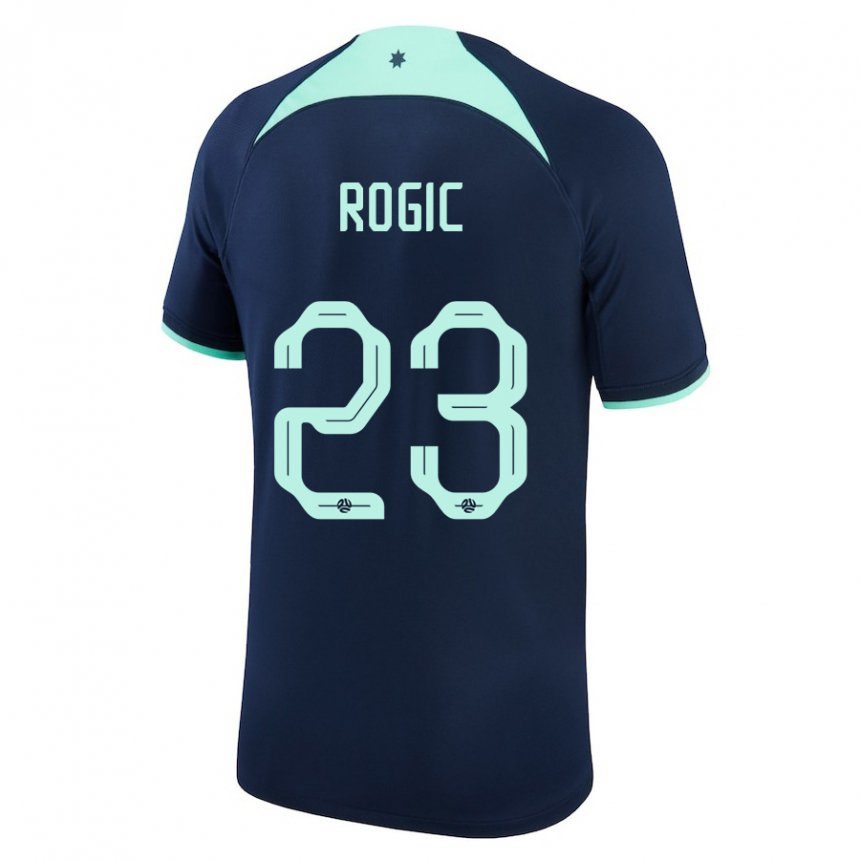 נשים אוסטרליה טום רוגיץ' #23 כחול כהה הרחק ג'רזי 22-24 חולצה קצרה