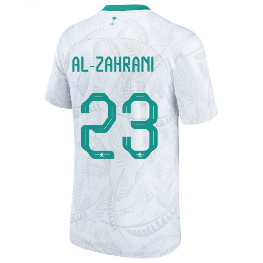 נשים ערב הסעודית טהאני אל זהרני #23 לבן ג'רזי ביתית 22-24 חולצה קצרה