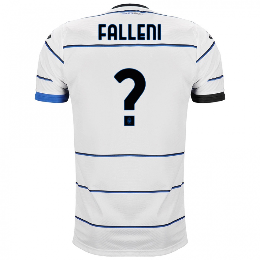 גברים Alessandro Falleni #0 לבן הרחק ג'רזי 2023/24 חולצה קצרה