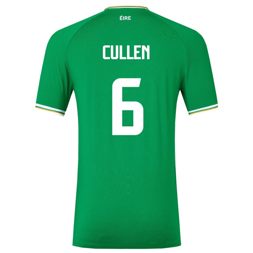 ילדים אירלנד ג'וש קאלן #6 ירוק ג'רזי ביתית 24-26 חולצה קצרה