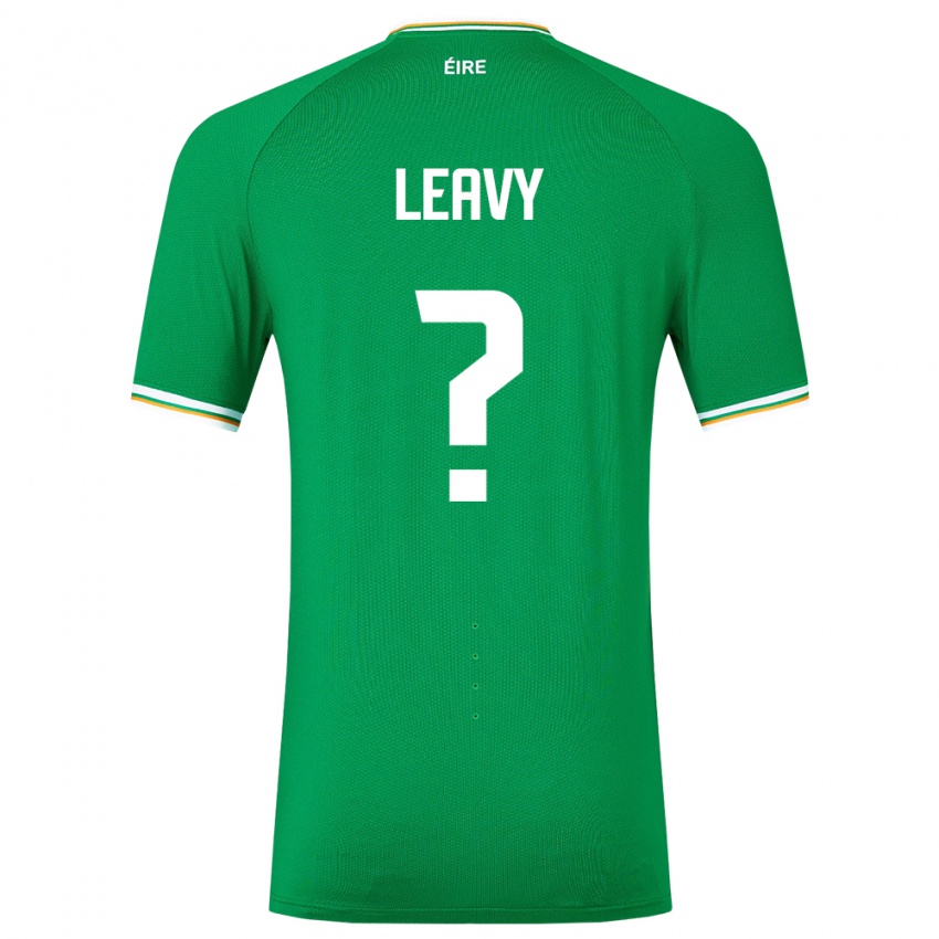 ילדים אירלנד קיאן ליווי #0 ירוק ג'רזי ביתית 24-26 חולצה קצרה