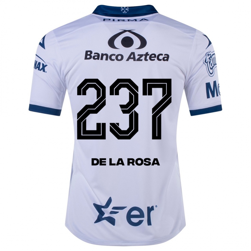 ילדים אלווארו דה לה רוזה #237 לבן ג'רזי ביתית 2023/24 חולצה קצרה