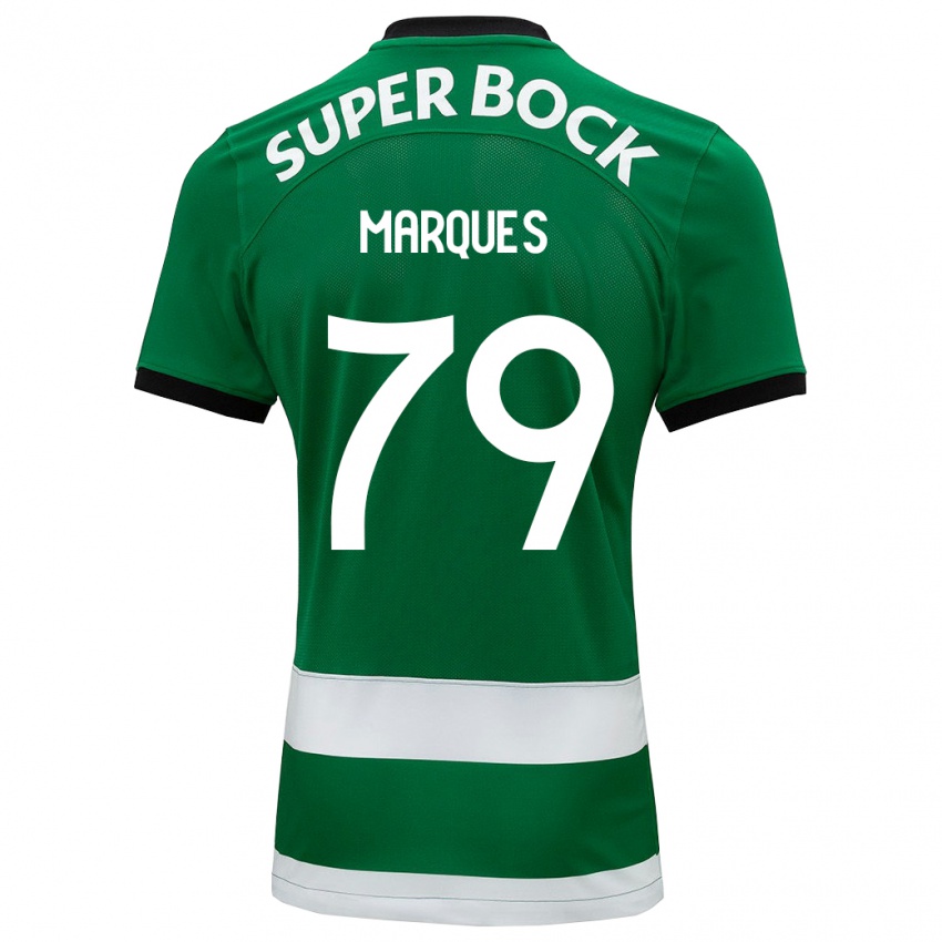ילדים רודריגו מרקס #79 ירוק ג'רזי ביתית 2023/24 חולצה קצרה