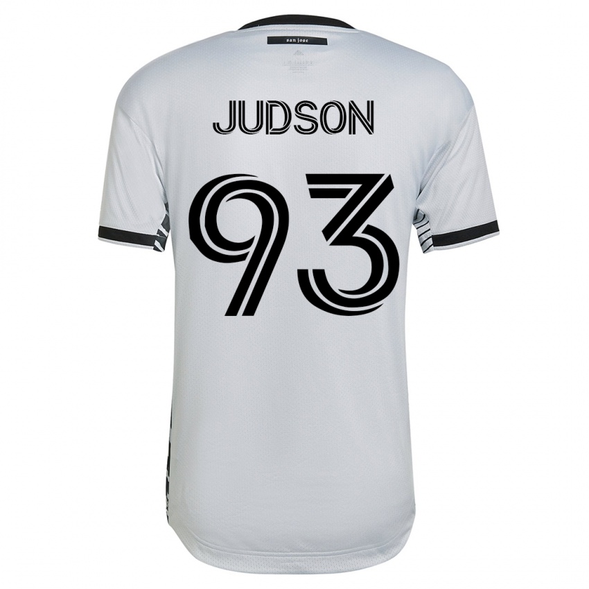 ילדים ג'דסון #93 לבן הרחק ג'רזי 2023/24 חולצה קצרה
