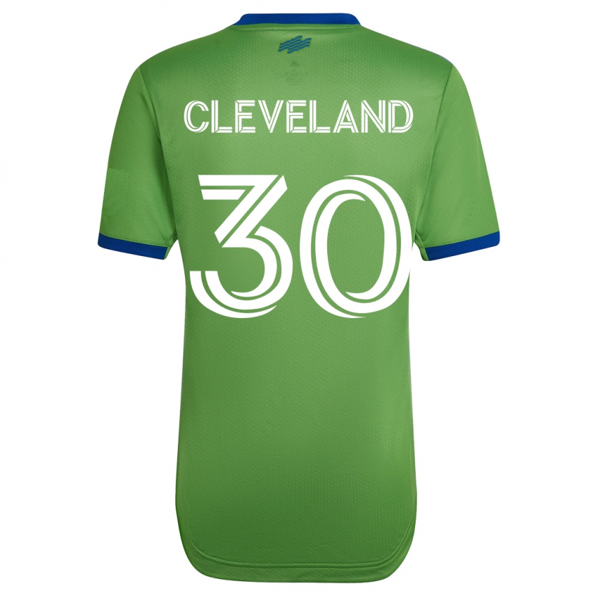 גברים סטפן קליבלנד #30 ירוק ג'רזי ביתית 2023/24 חולצה קצרה