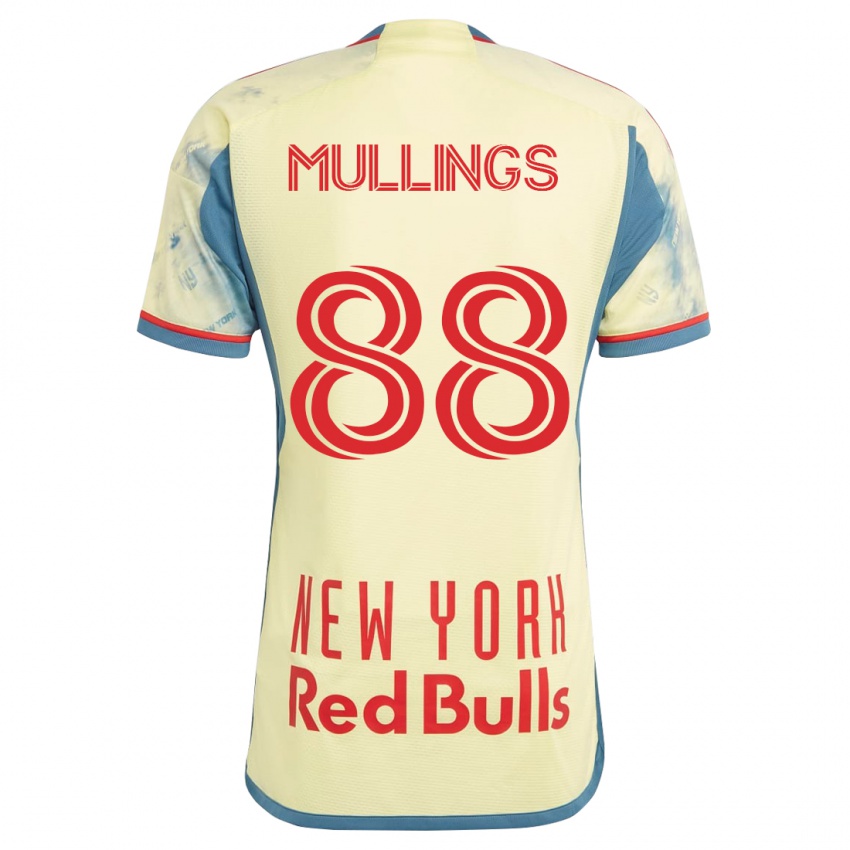 גברים אוונטה מולינגס #88 צהוב ג'רזי ביתית 2023/24 חולצה קצרה