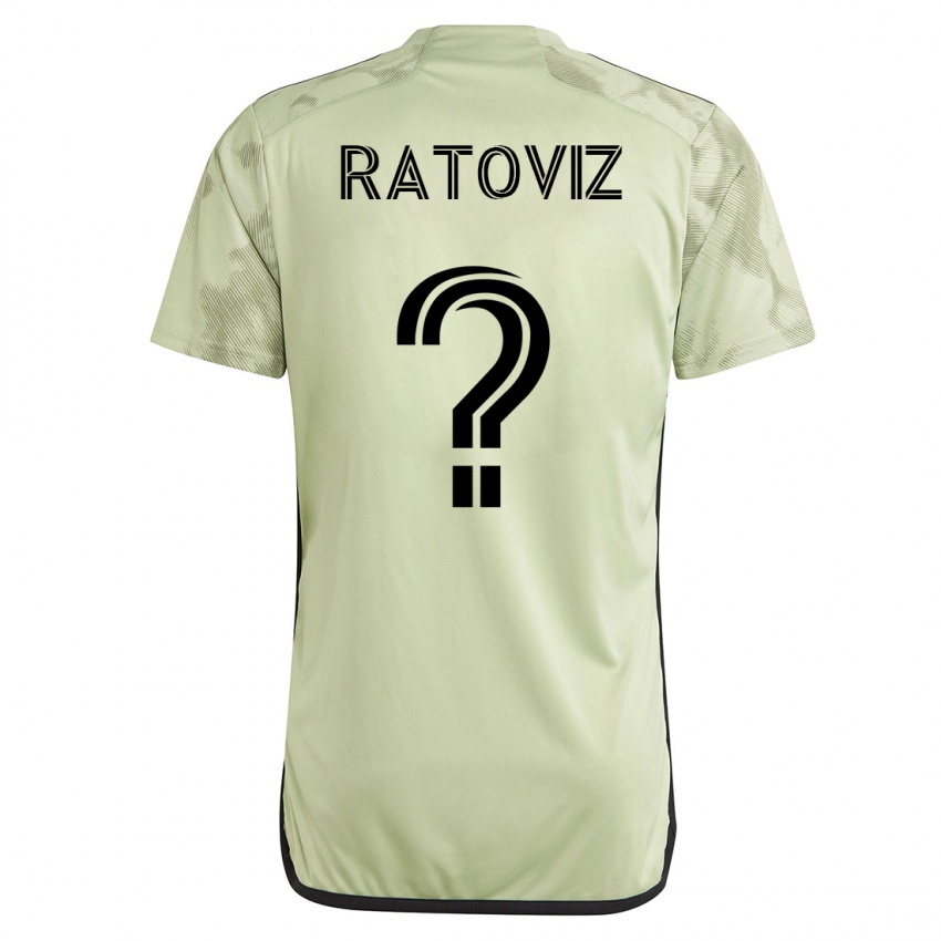 נשים תמיר ראטוביץ #0 ירוק הרחק ג'רזי 2023/24 חולצה קצרה