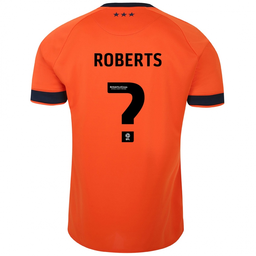 ילדים Mathaeus Roberts #0 תפוז הרחק ג'רזי 2023/24 חולצה קצרה