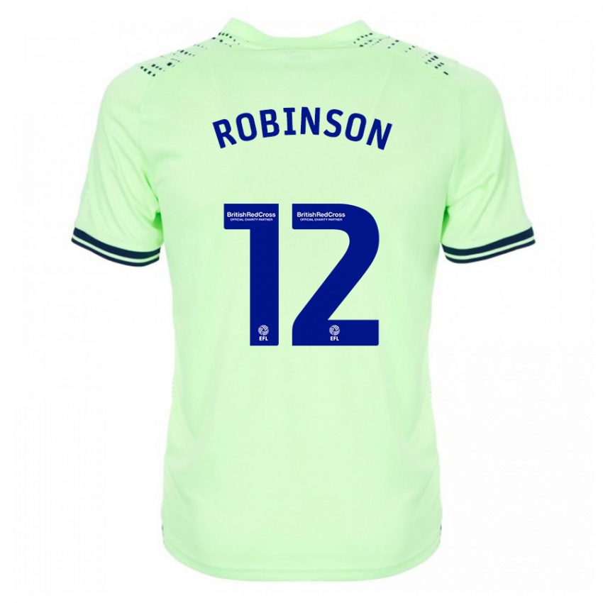 ילדים ליאן רובינסון #12 חיל הים הרחק ג'רזי 2023/24 חולצה קצרה