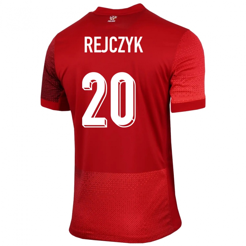 גברים פולין פיליפ רייצ׳יק #20 אָדוֹם הרחק ג'רזי 24-26 חולצה קצרה