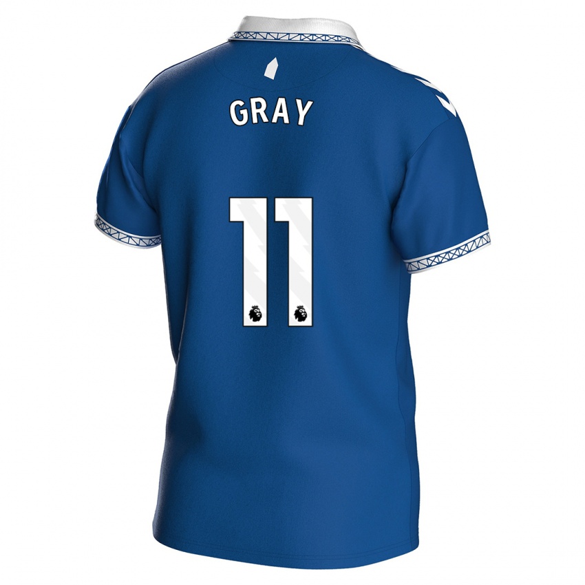 ילדים דמראי גריי #11 כחול מלכותי ג'רזי ביתית 2023/24 חולצה קצרה