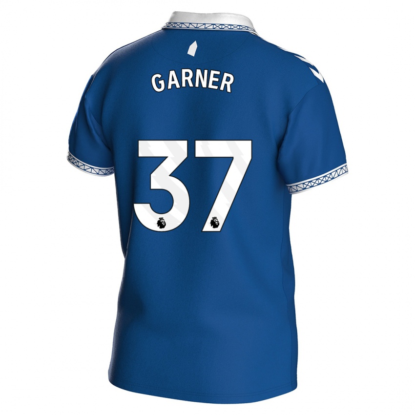 ילדים ג'יימס גארנר #37 כחול מלכותי ג'רזי ביתית 2023/24 חולצה קצרה