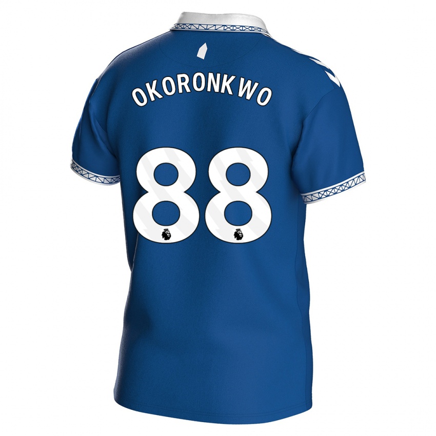 ילדים פרנסיס אוקורונקבו #88 כחול מלכותי ג'רזי ביתית 2023/24 חולצה קצרה
