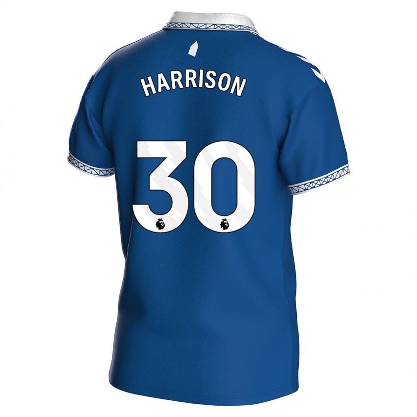 גברים ג'ק האריסון #30 כחול מלכותי ג'רזי ביתית 2023/24 חולצה קצרה