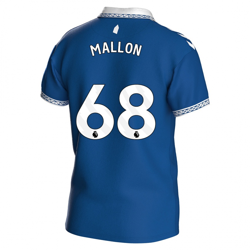 גברים מתיו מאלון #68 כחול מלכותי ג'רזי ביתית 2023/24 חולצה קצרה
