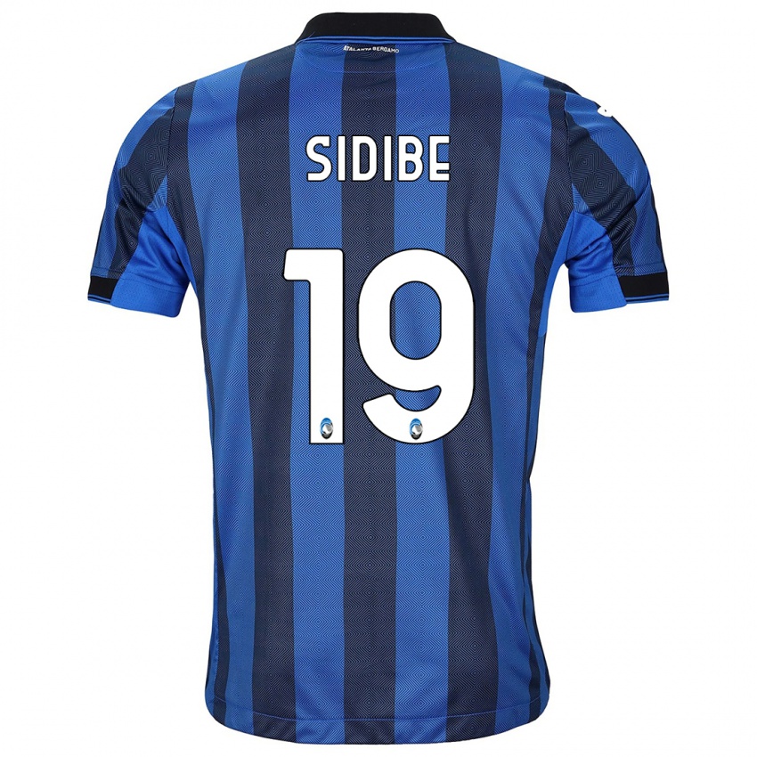 גברים Alassane Sidibe #19 שחור כחול ג'רזי ביתית 2023/24 חולצה קצרה