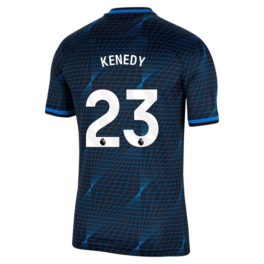 גברים רוברט קנדי #23 כחול כהה הרחק ג'רזי 2023/24 חולצה קצרה