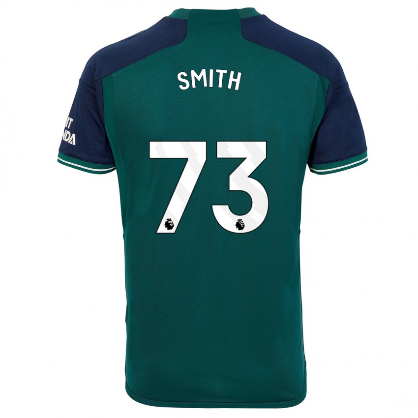 נשים טום סמית' #73 ירוק ג'רזי קיט שלישי 2023/24 חולצה קצרה