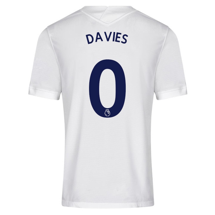 גברים Jez Davies #0 לבן ג'רזי ביתית 2021/22 חולצה קצרה גברים Jez Davies #0 לבן ג'רזי ביתית 2021/22 חולצה קצרה