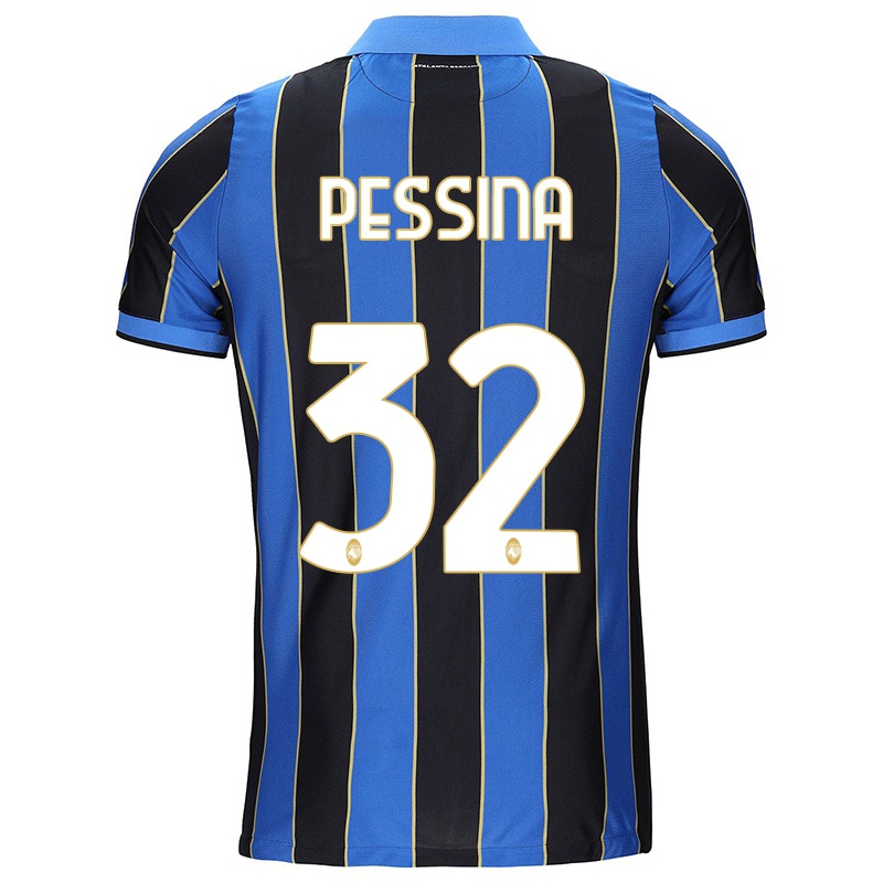גברים מתאו פסינה #32 כחול שחור ג'רזי ביתית 2021/22 חולצה קצרה