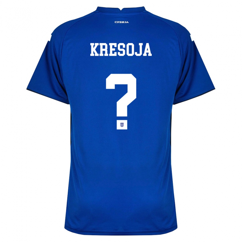 ילדים סרביה Mihajlo Kresoja #0 כהה אדום ג'רזי ביתית 26-28 חולצה קצרה