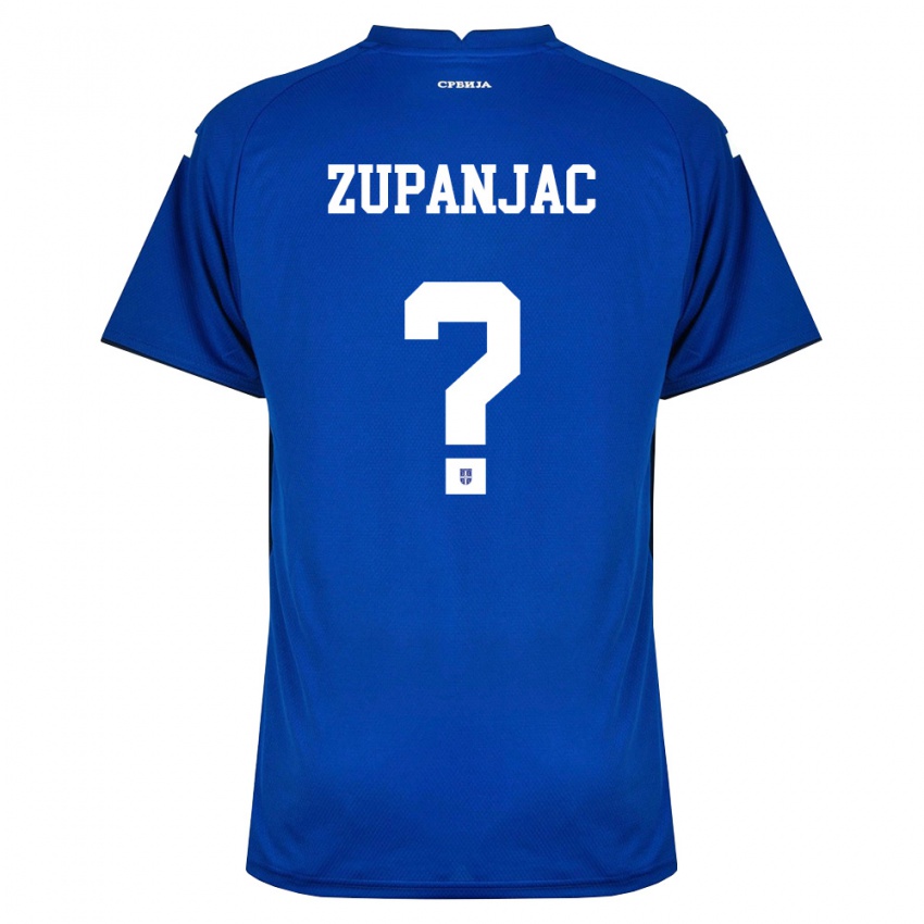 ילדים סרביה Matija Zupanjac #0 כהה אדום ג'רזי ביתית 26-28 חולצה קצרה