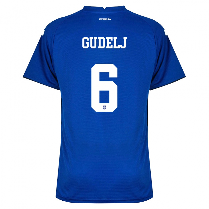 ילדים סרביה נמניה גודלי #6 כהה אדום ג'רזי ביתית 26-28 חולצה קצרה