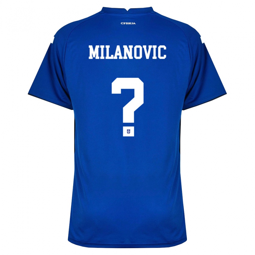 גברים סרביה Andrej Milanovic #0 כהה אדום ג'רזי ביתית 26-28 חולצה קצרה