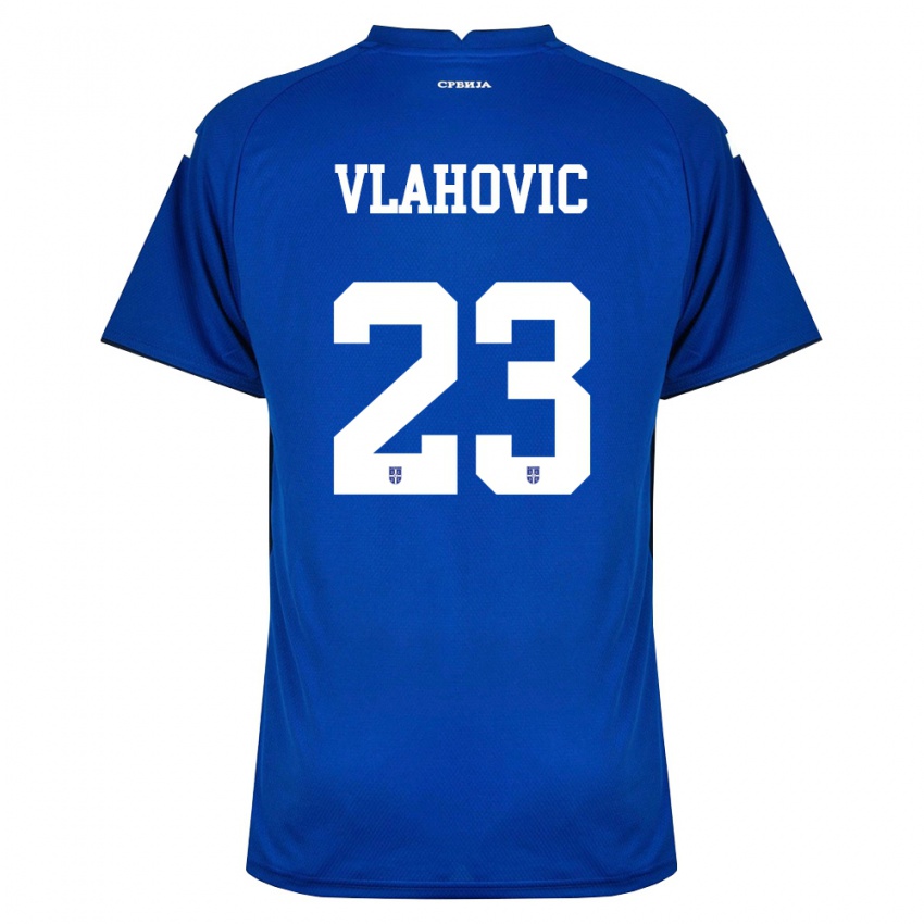 נשים סרביה דושאן ולאחוביץ' #23 כהה אדום ג'רזי ביתית 26-28 חולצה קצרה