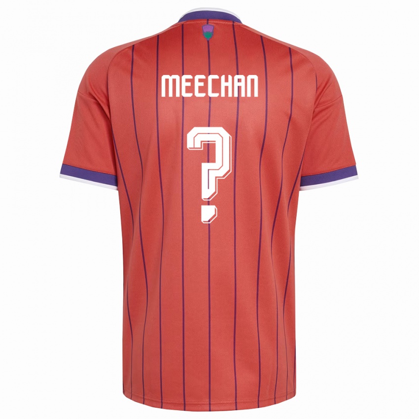 נשים סקוטלנד נתן מיכן #0 כתום סגול הרחק ג'רזי 26-28 חולצה קצרה