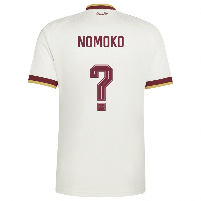 נשים ספרד Sama Nomoko #0 שמנת בורדו הרחק ג'רזי 26-28 חולצה קצרה